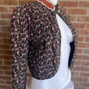 Gunne sax quilted jacket
